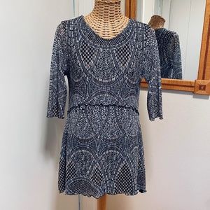 Giselle Shepaton Art Deco Tunic Small NWOT